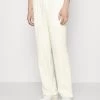 Pier One Drawcord Trousers Linen Blend - Broek - White 2 Pier One Drawcord Trousers Linen Blend - Broek - White -Pier One f44a7ee53dcc4449912a9bbf05c1e3fe
