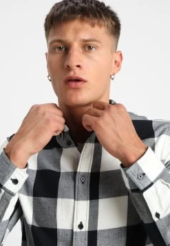 Pier One Overhemd - Black/White 11 Pier One Overhemd - Black/White -Pier One f53db08a39734cb0a9045c08ab5cf6e6