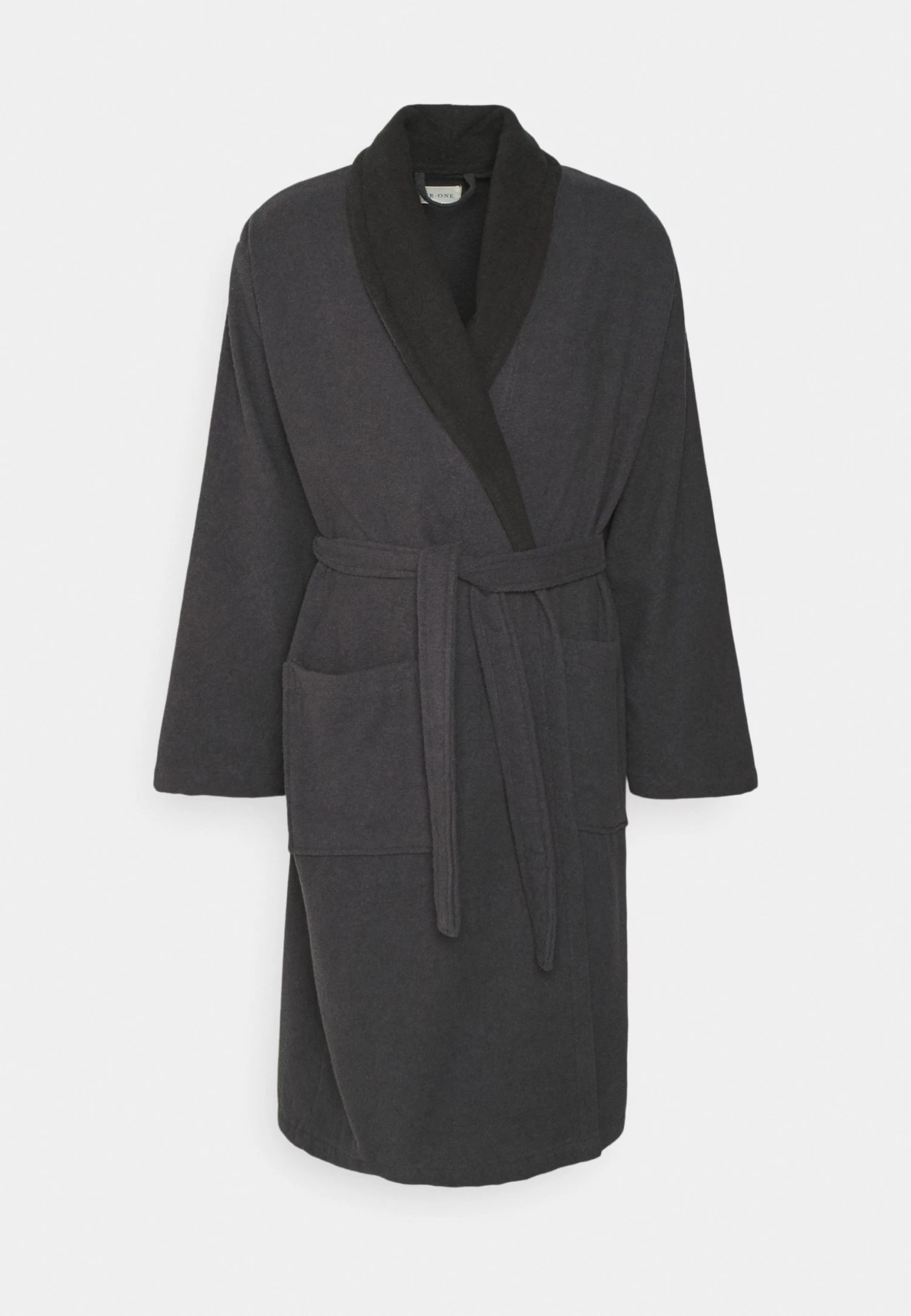 Pier One Shawl Towel Bathrobe - Badjas - Dark Grey 7 Pier One Shawl Towel Bathrobe - Badjas - Dark Grey - Afbeelding 5